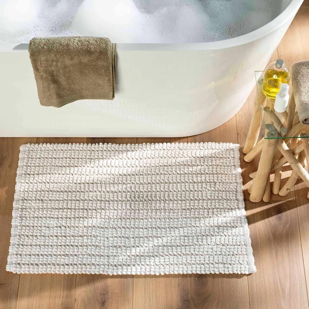 Fehér fürdőszobai kilépő 50x80 cm Voltis – douceur d'intérieur