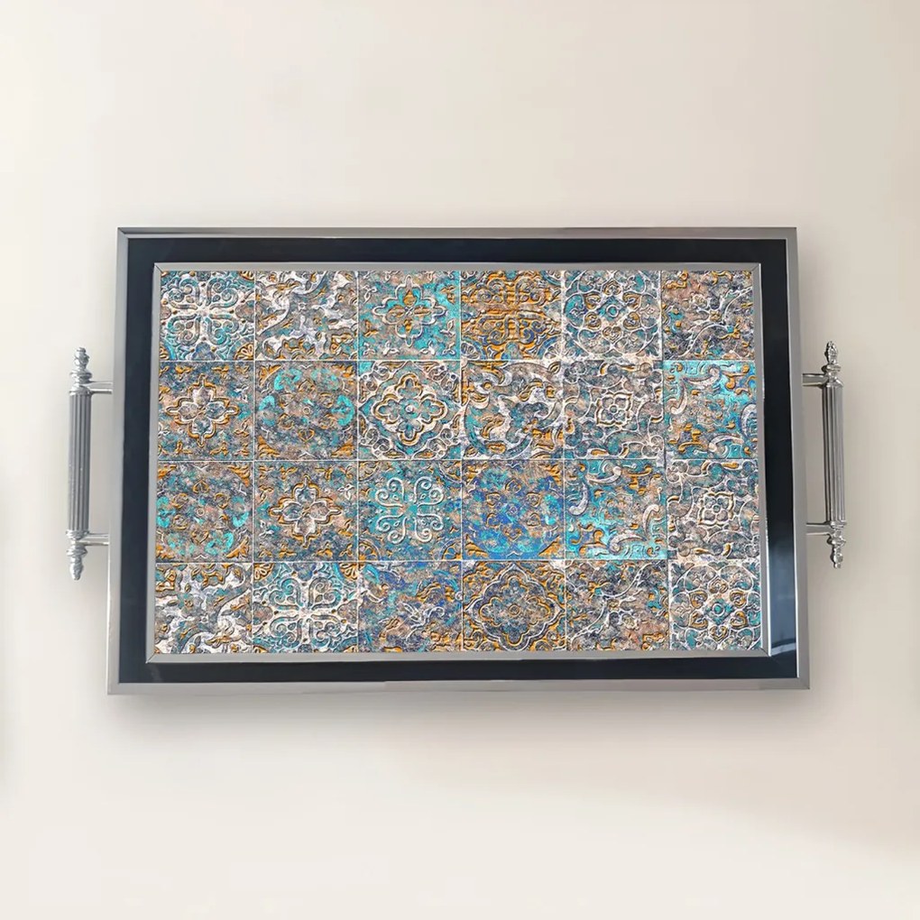 Üveg tálca, 38×24 cm – TPG9857