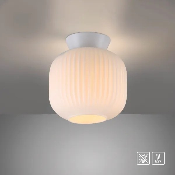 Schöner Wohnen 13574-16 - Mennyezeti lámpa NAMI 1xE27/25W/230V átm. 20 cm fehér