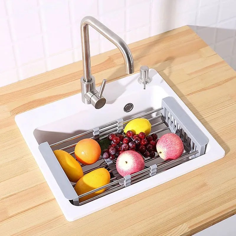 Teleszkópos csöpögtető mosogatóhoz szürke