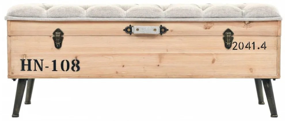 tömör fenyőfa tárolópad 110 cm