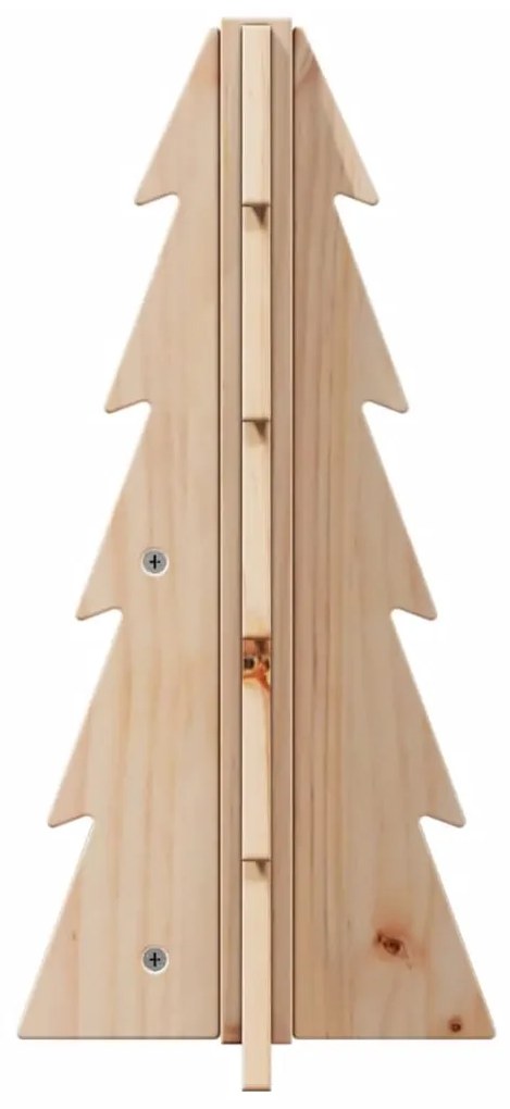 tömör fenyőfa karácsonyfa-dekoráció 49 cm