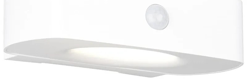 Napelemes LED fali kültéri lámpa (magasság 6 cm) Bilbao – Reality