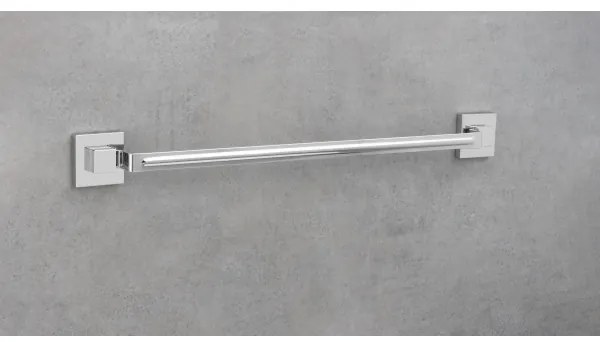 WENKO 22684100-Törölközőtartó VACUUM-LOC QUADRO ED 60,5x6 cm ezüst/fényes króm