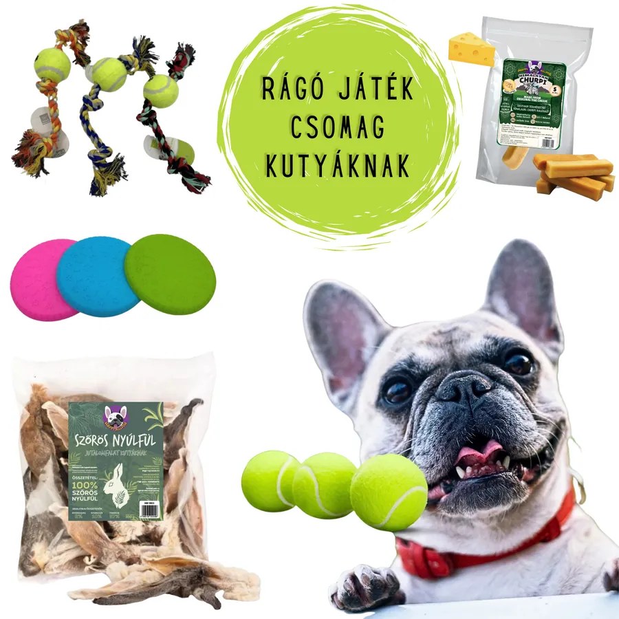 Rágó játék csomag kutyáknak