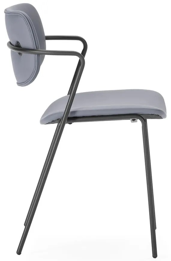 Sötétszürke étkezőszék szett 2 db-os Maika – Marckeric