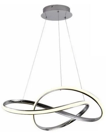 LED állítható fényerőjű csillár kábellel LED/70W/230V 3000-6500K króm DO-val