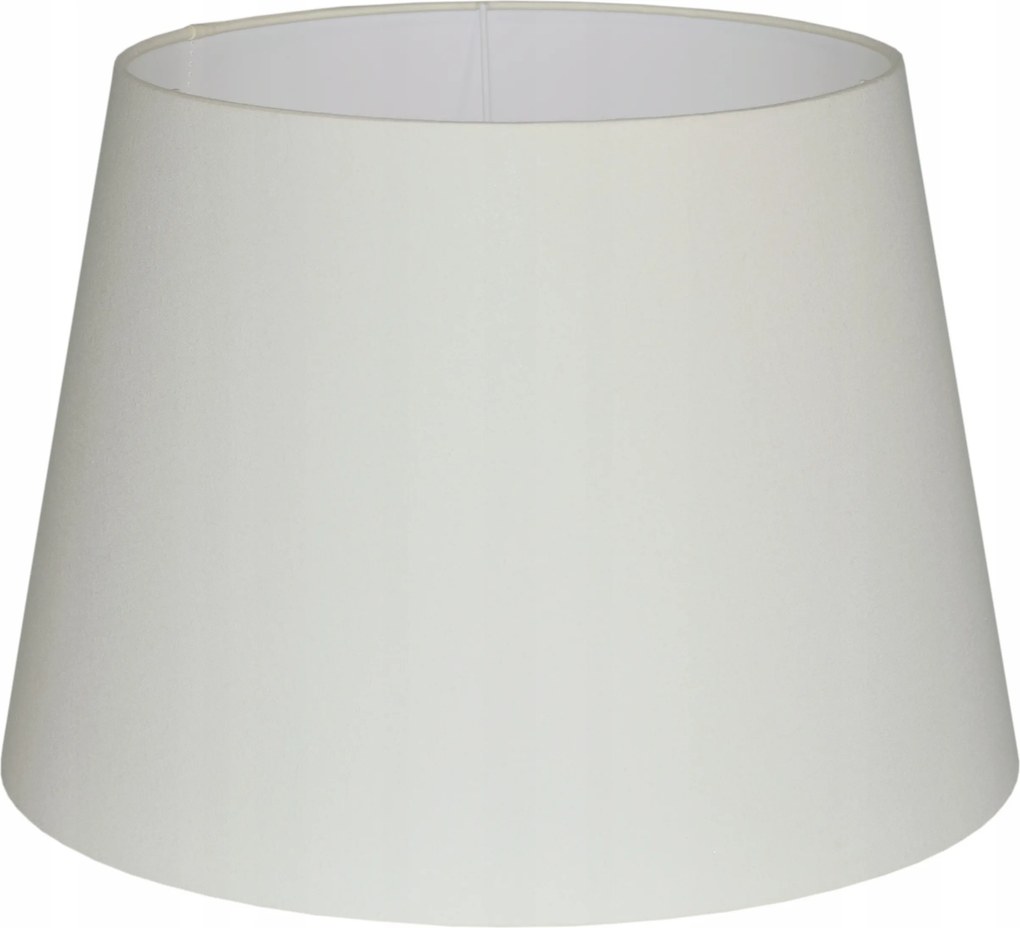 Elegáns Lámpaernyő Feltekerhető Szélek kúp lámpabúra 30/40 cm E27 Krém Mirano