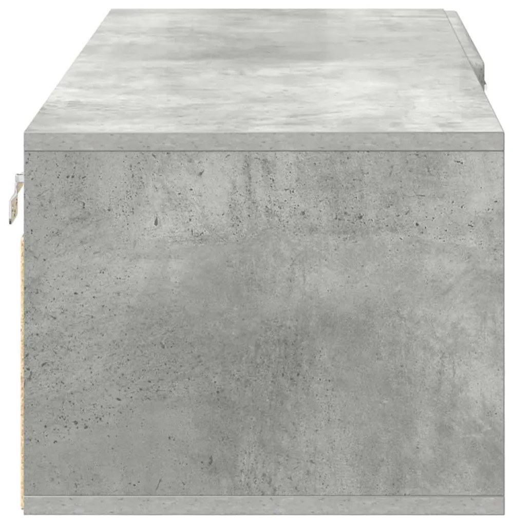 TV szekrény fiókkal Magasfényű fehér 100.5 x 39 x 30 cm Faanyag