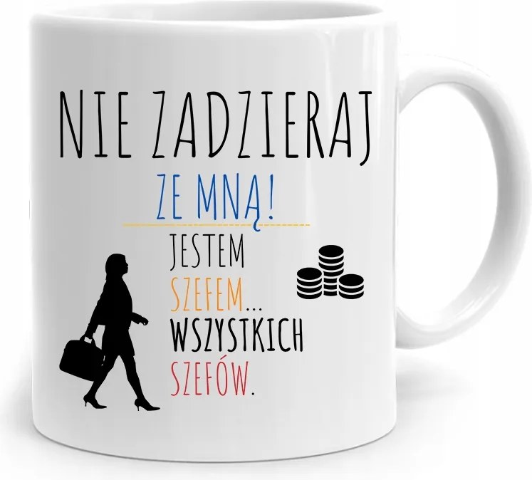 Ajándék Bögre A Főnöknek Minden Főnöknek fényképes nyomtatással