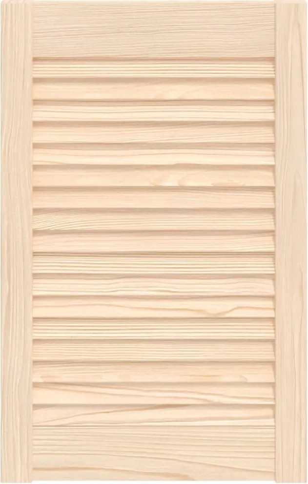 vidaXL tömör fenyőfa lamellás szekrényajtó 61,5 x 39,4 cm