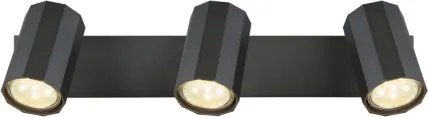 Globo 57918-3 Spotlámpa fém szürke matt, alumínium szürke matt, HxSzxM: 390x60x145mm, 3x GU10 25W 230V izzók nélkül