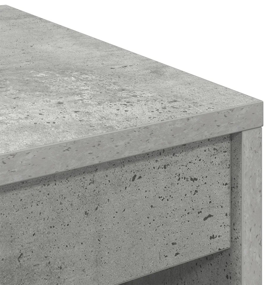 Íróasztal Beton szürke Forgácslap 60 x 40 x 76 cm Íróasztal