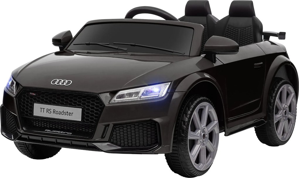 HOMCOM Gyerek Elektromos Autó 12V 2.4G Távvezérlővel, Zenével, Riasztóval, LED Fénnyel, USB/MP3 Csatlakozóval és Visszafordító Funkcióval, 3-5 Éves Gy