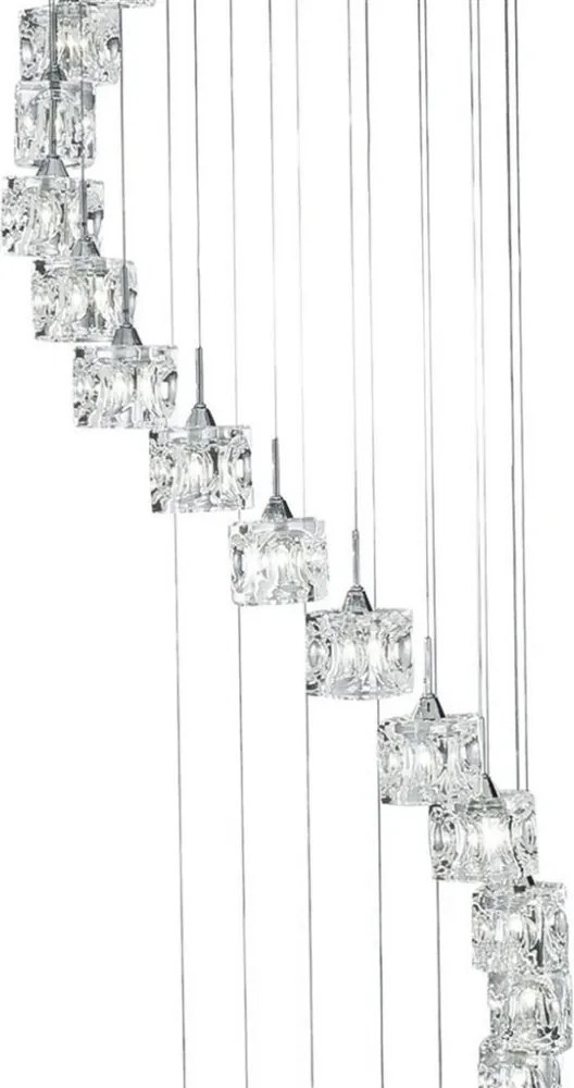 Függeszték Króm ICE CUBE SEARCHLIGHT 6720-20-LED