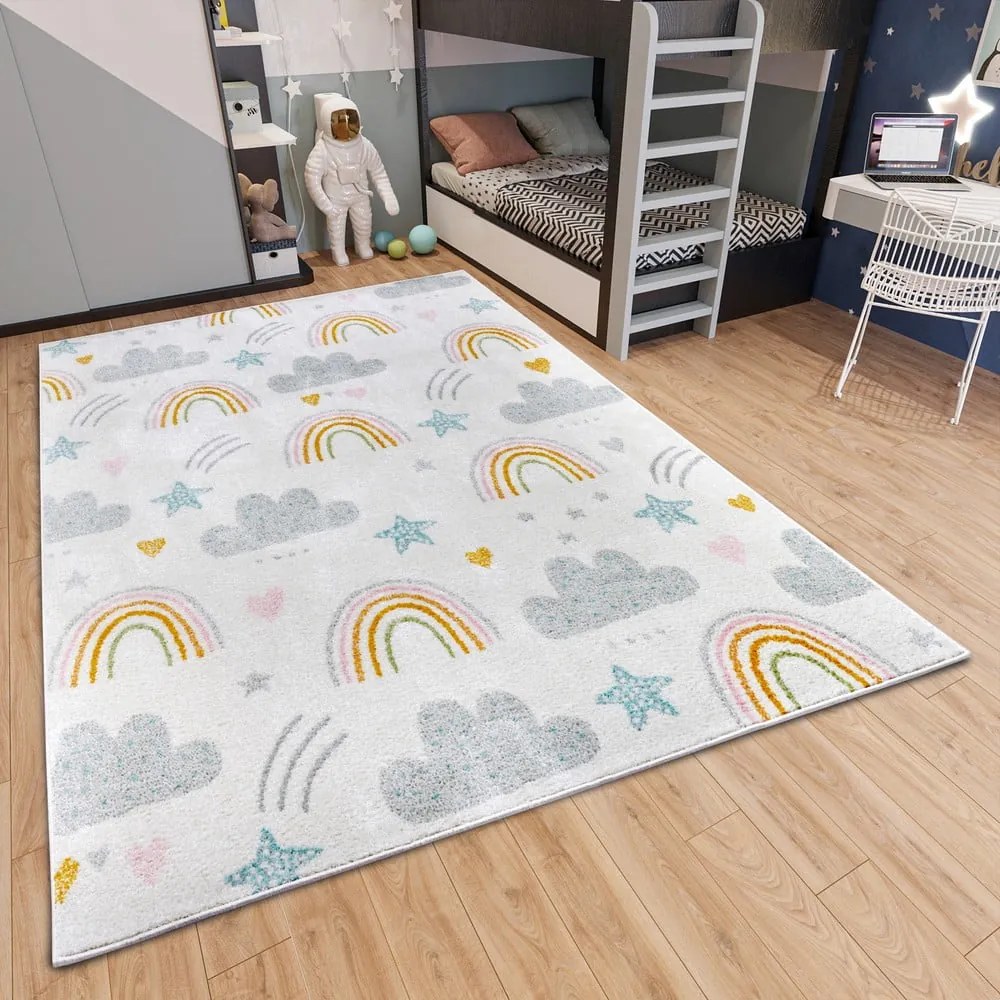 Világosszürke gyerek szőnyeg 160x235 cm Rainbow – Hanse Home