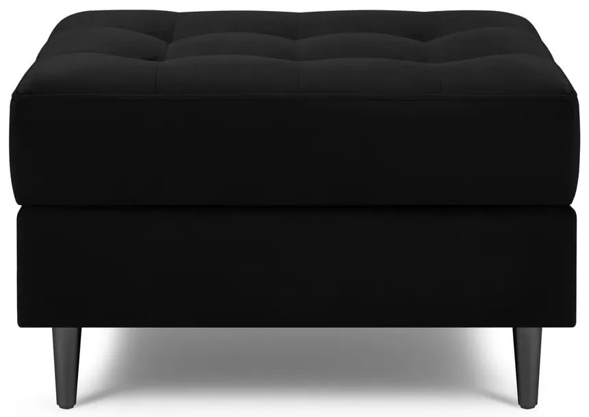 Santo fekete bársony lábtartó - Milo Casa