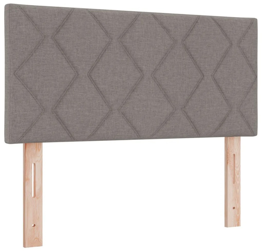 Fejtámla Gyémánt Blokkok Dizájn Taupe 90 cm Szövet
