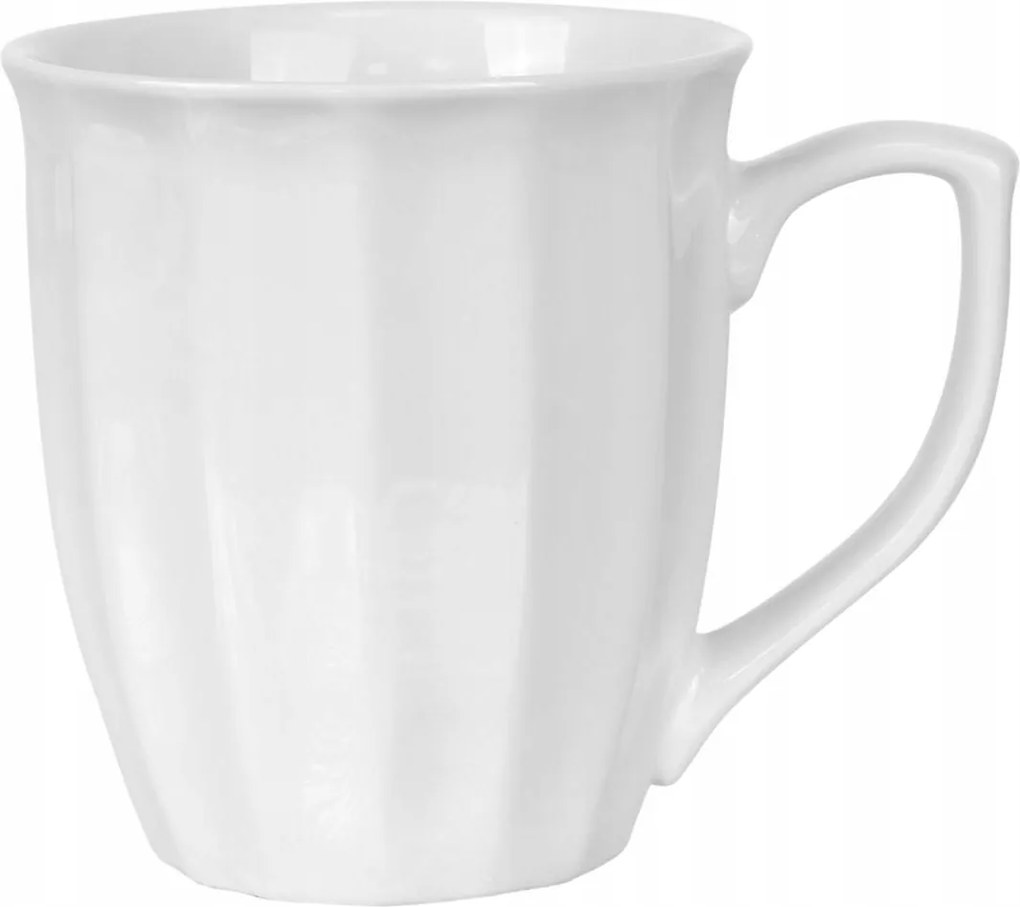 Elegáns bögre Fehér, domború