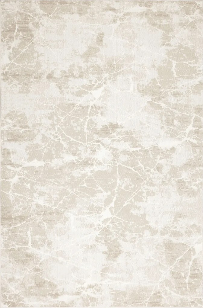 Szobaszőnyeg Mintás Márvány Kő Természet Bézs Krém Illusion 160x230 cm