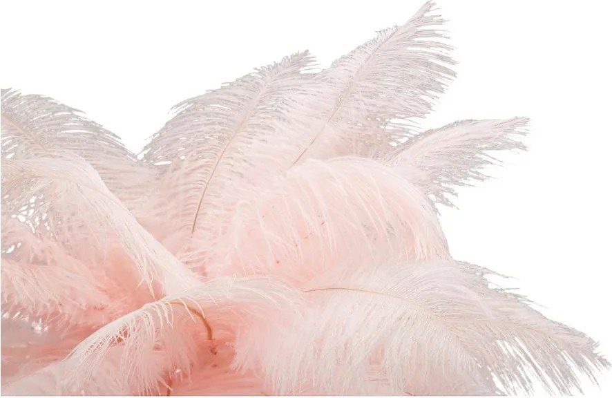 Rózsaszín-aranyszínű asztali lámpa (magasság 55 cm) Palm Pink – Mauro Ferretti