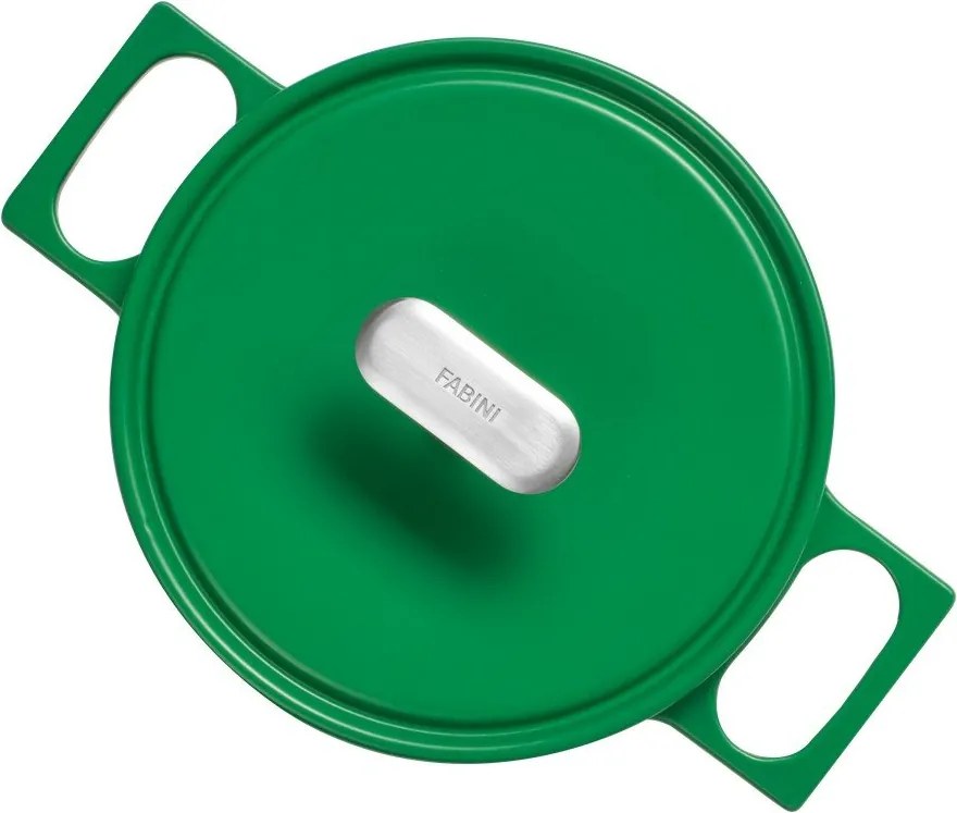 Indukciós tűzhelyhez alkalmas öntöttvas lábas fedővel 2 l Mattia 3.0 – FABINI