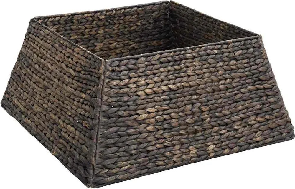 vidaXL Karácsonyfakollekció Fekete 60 x 60 x 28 cm Vízi jácint
