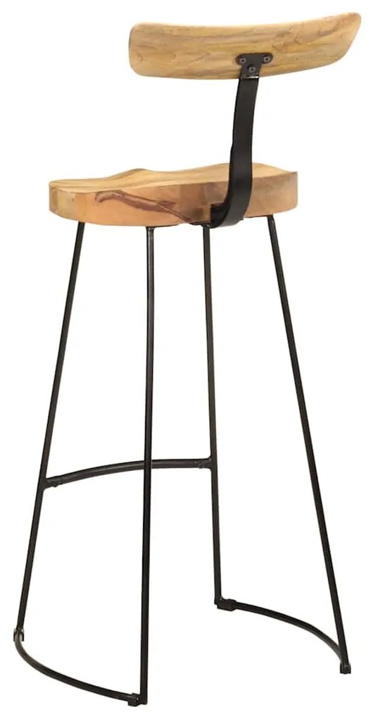 bárszékek 2 db 49x43x103 cm tömör fa Mango