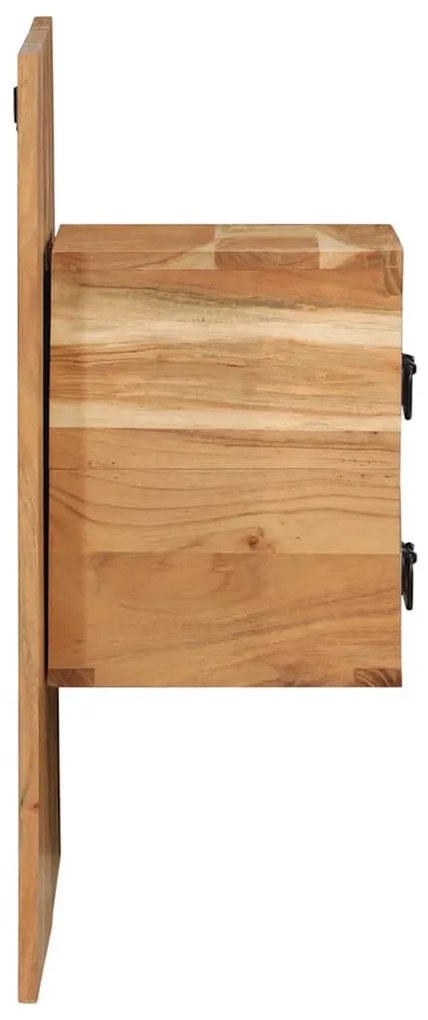 Éjjeli szekrény 60x32x80 cm tömör akácfa