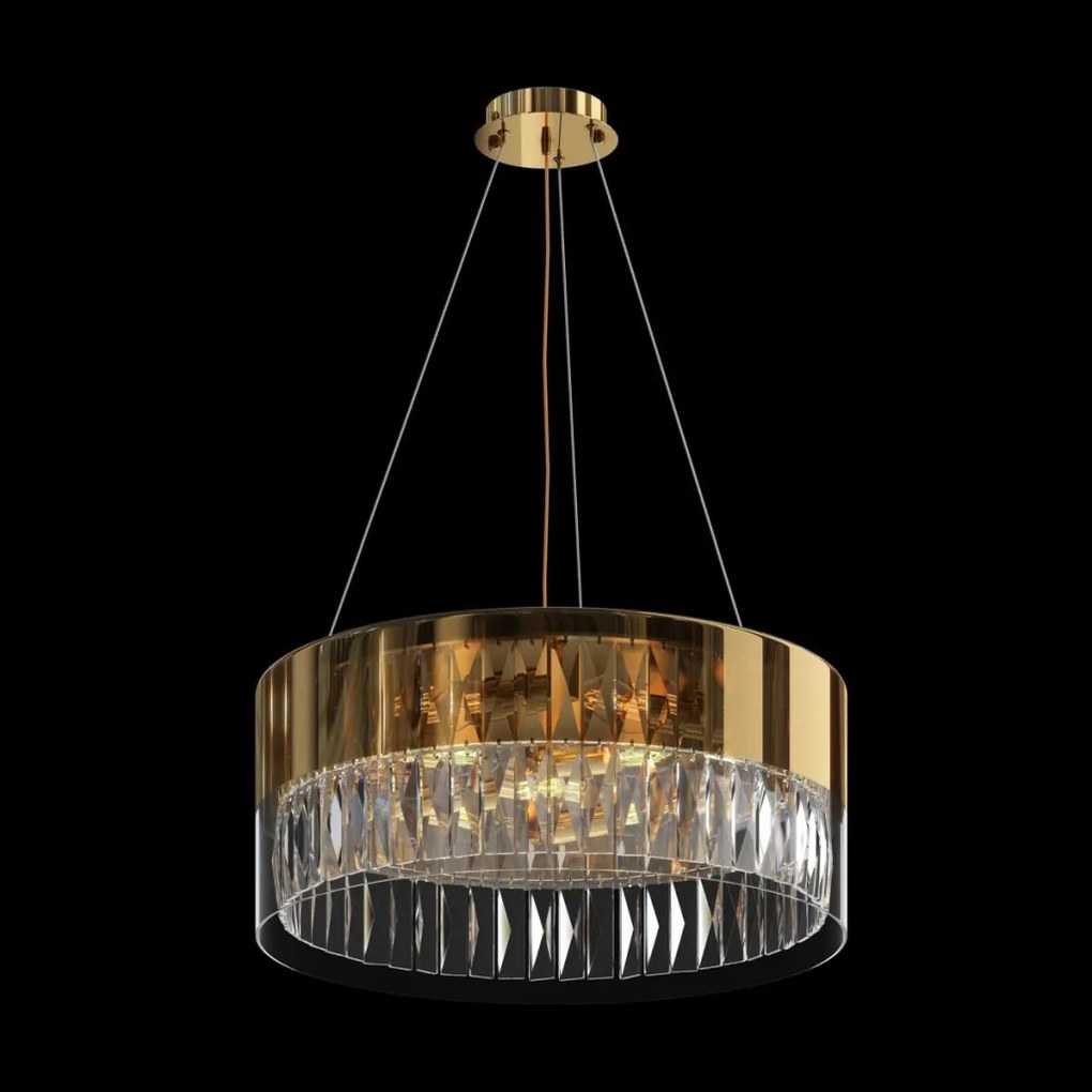 MAYTONI MOD313PL-06G WONDERLAND Kristály Függesztett Lámpa Arany E14 IP20