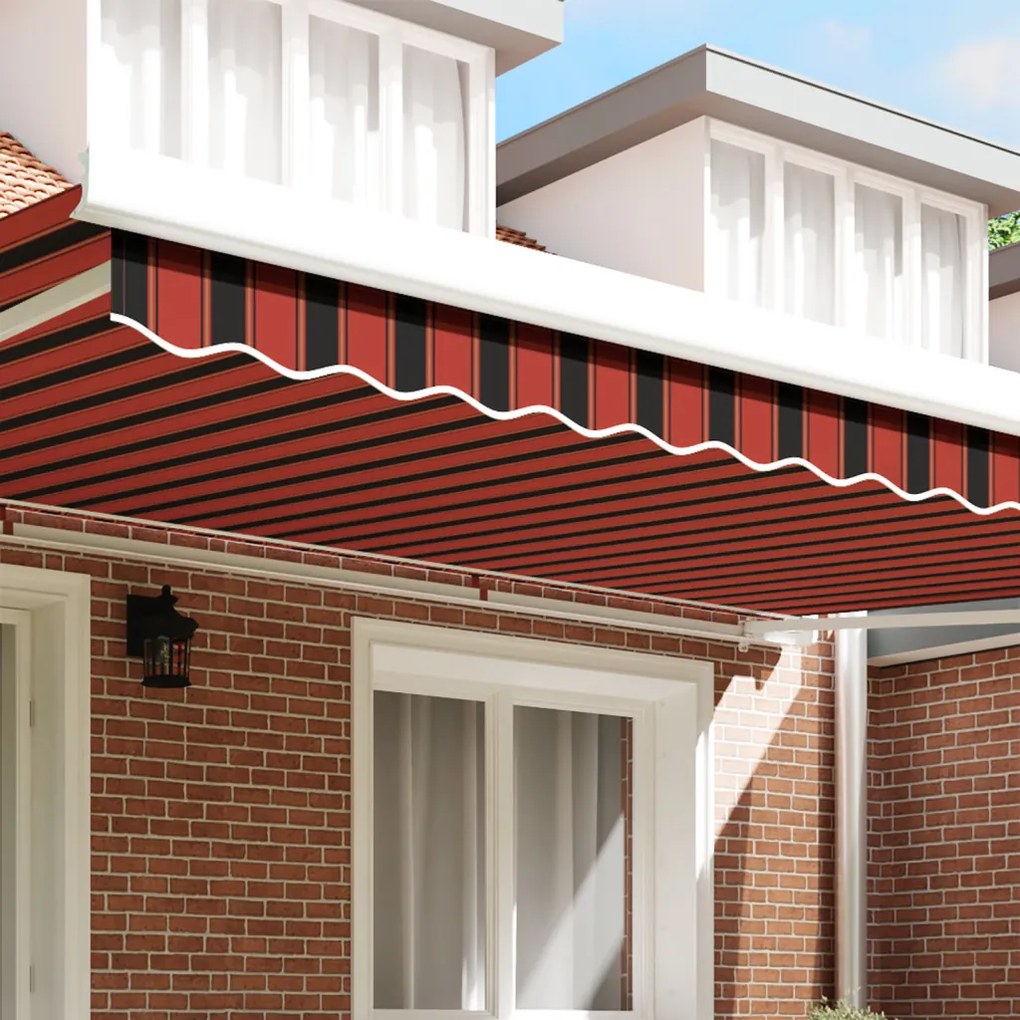 napellenző valance 5 m-es keretre Többszínű 4.8x0.2 m