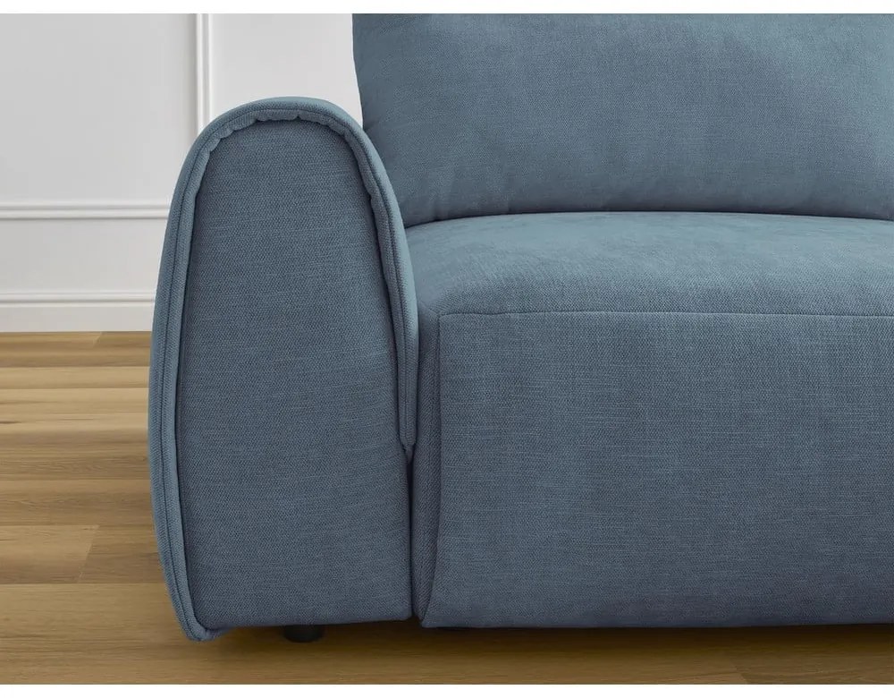 Kék sarokkanapé Aden – Bobochic Paris