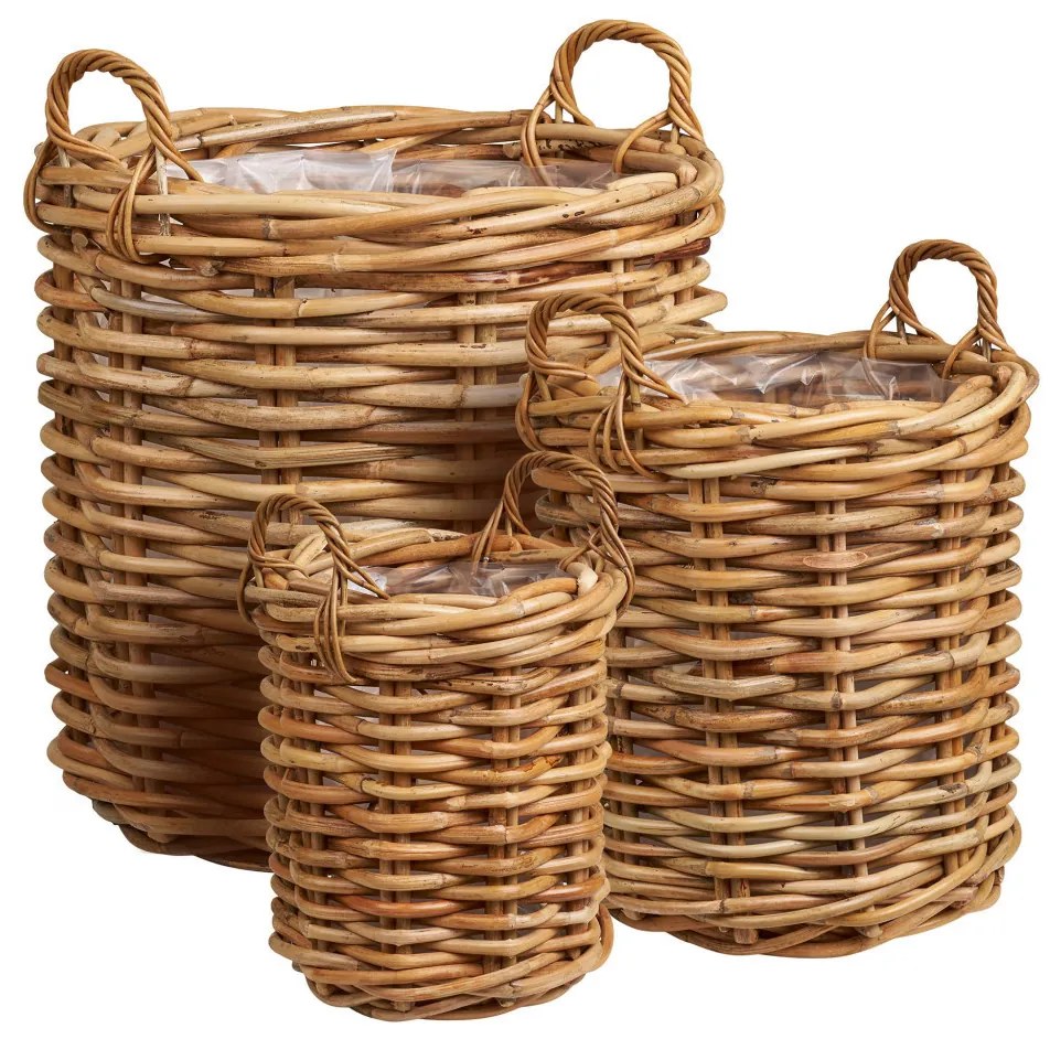 Burton kosarak, kubu rattan, natúr 3db