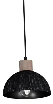 Csillár zsinóron ERIK 5xE27/60W/230V barna/fekete