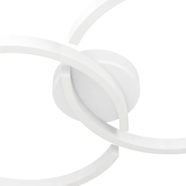 Eglo 900954 -LED RGBW Dimmelhető mennyezeti lámpa AMANDOLO 19,5W/230V fehér + távirányító