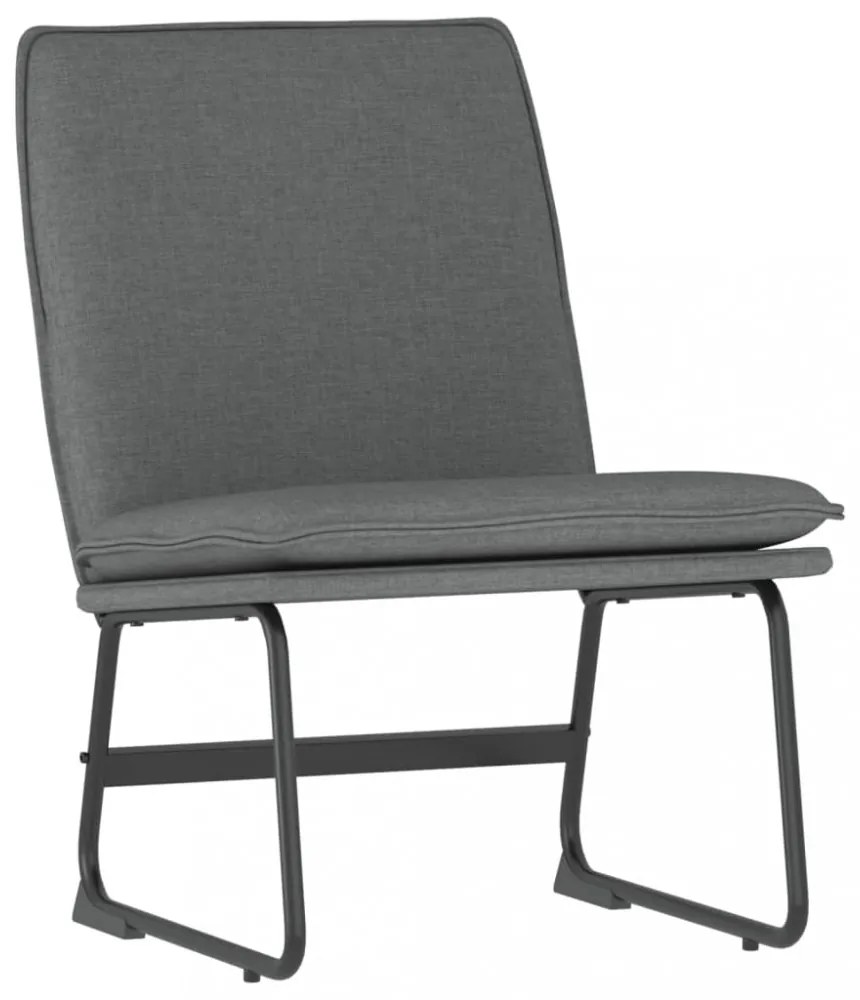 vidaXL sötétszürke szövet pihenőszék 52 x 75 x 76 cm