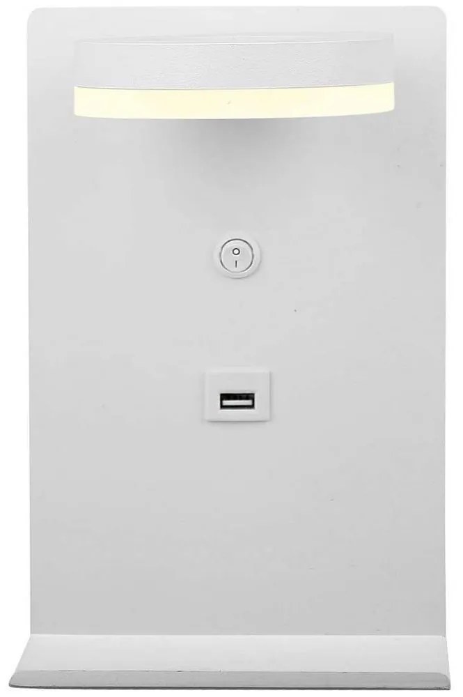 LED fali lámpa töltővel COMPACT LED / 4W / 230V