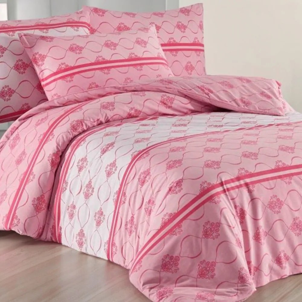 Pamut ágynemű DELUXE Homa ROAN PINK