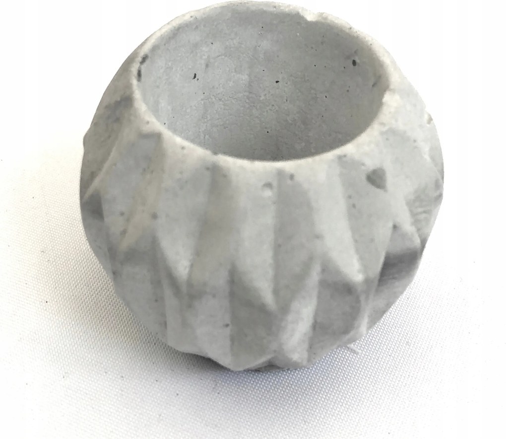 Beton gyertyatartó teamécsestartó Beton kaspó