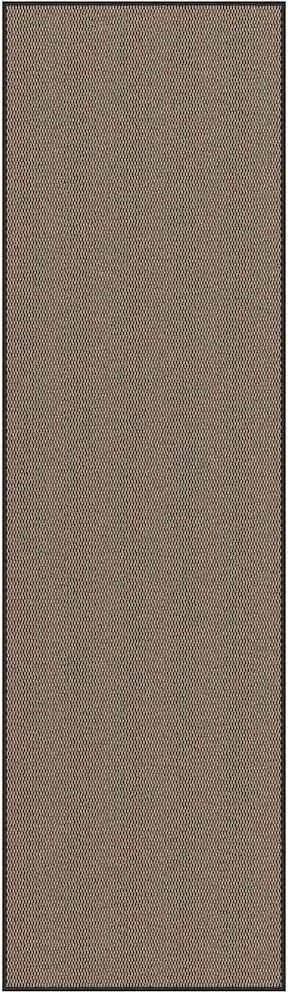 vidaXL lábtörlő barna 115x400 cm