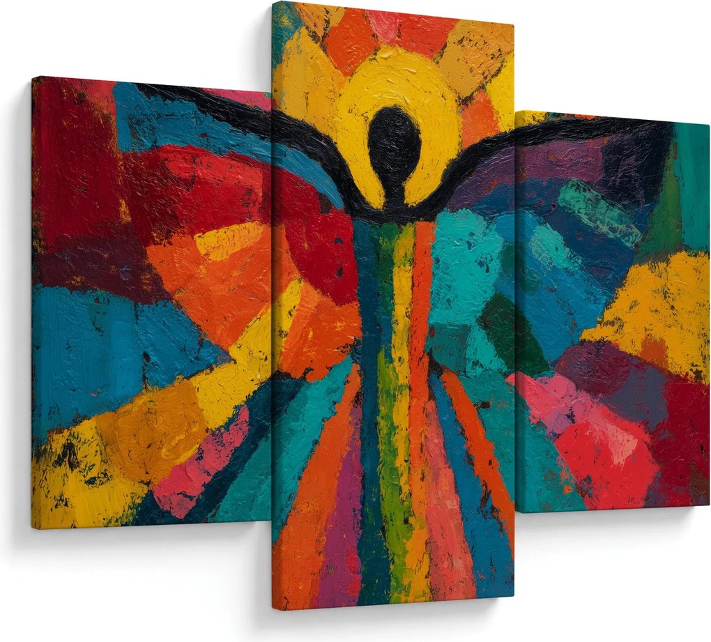 Kép - Festett angyal (90x60 cm)