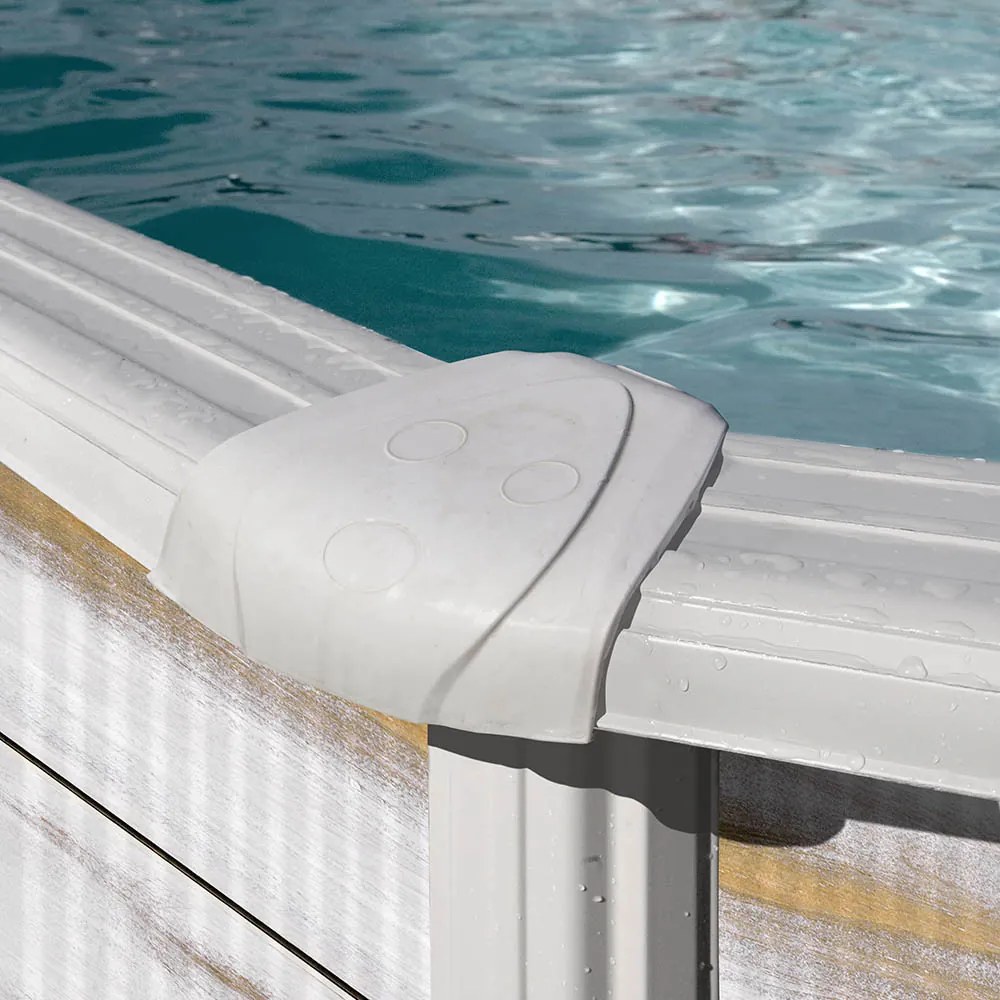 PONTAQUA KIT NORDIC kerek fémfalas családi medence szett 460 x 120 cm