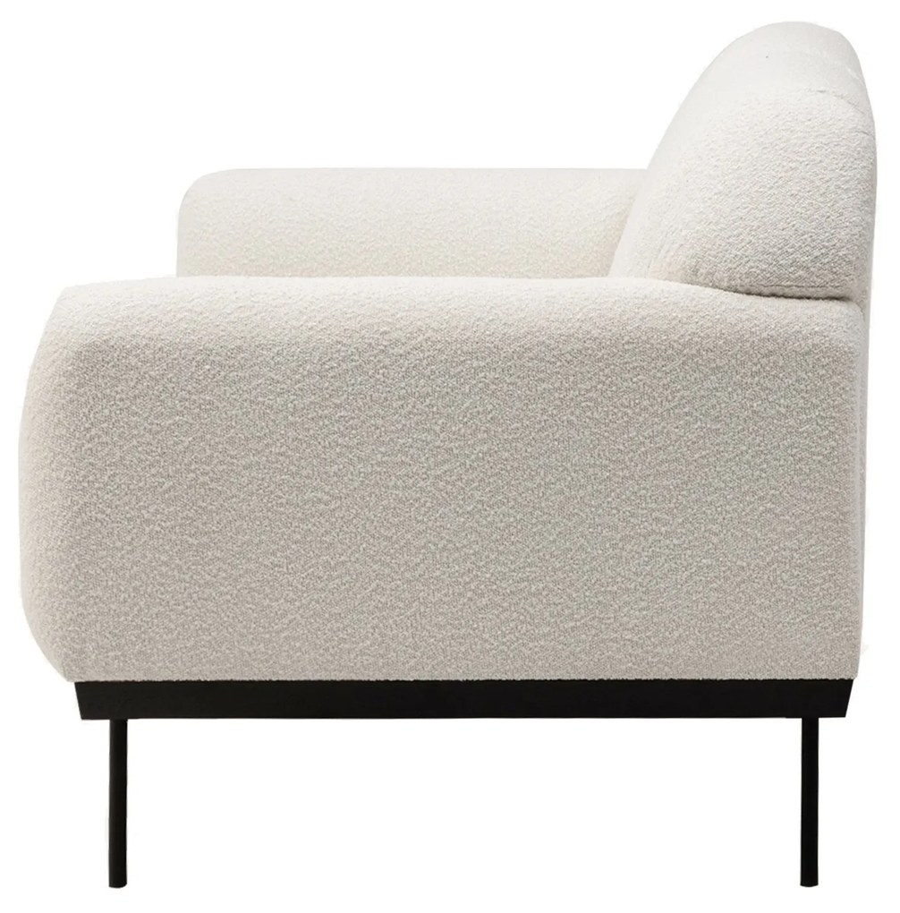 Fehér design kanapé ANDERSON
