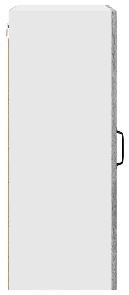 Fali konyhaszekrény Szürke Sonoma 50 x 31 x 80 cm Faanyag