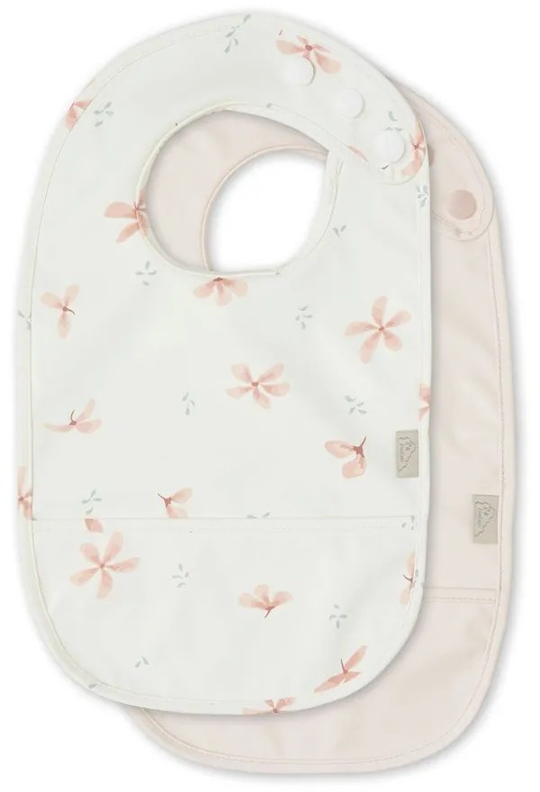 Előke szett 2 db-os Windflower Creme, Blossom Pink – Cam Cam Copenhagen