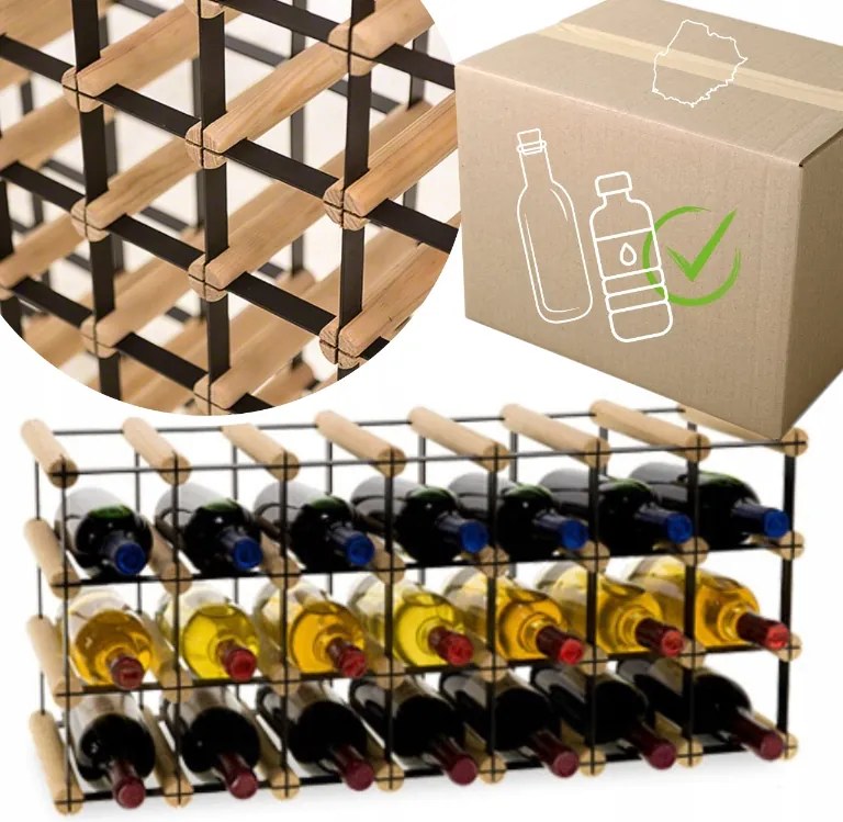 Bortartó állvány bortartó állvány Pet palacktartó szekrény nagy 21cipő Eko