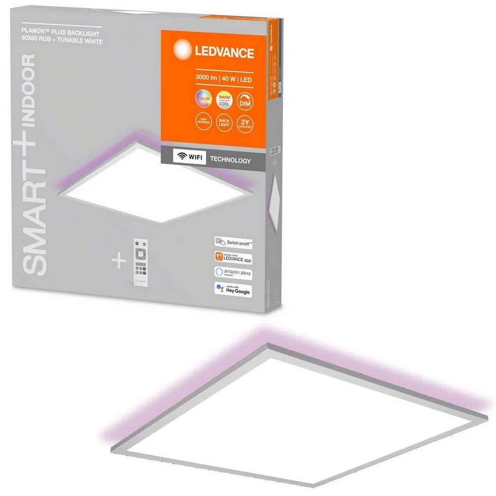 Ledvance - LED RGBW Dimmelhető panel SMART+ PLANON LED/40W/230V Wi-Fi + távirányító