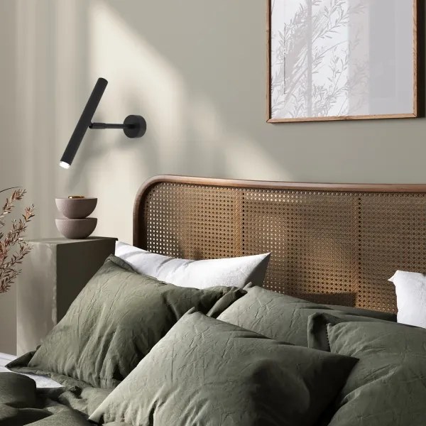 Fali spotlámpa MONZA 1xG9/8W/230V fekete