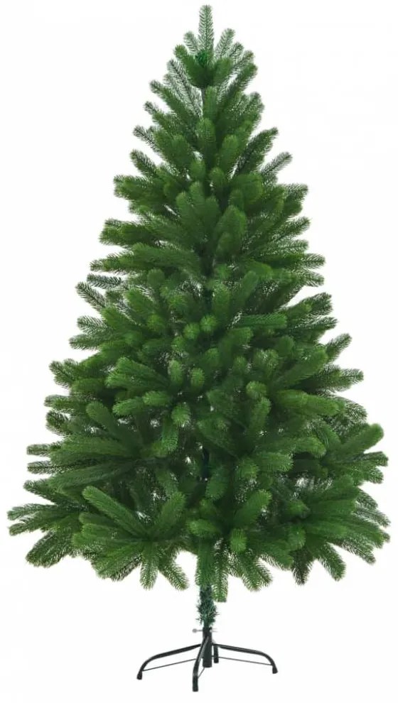 Zöld műfenyő élethű tűlevelekkel 210 cm