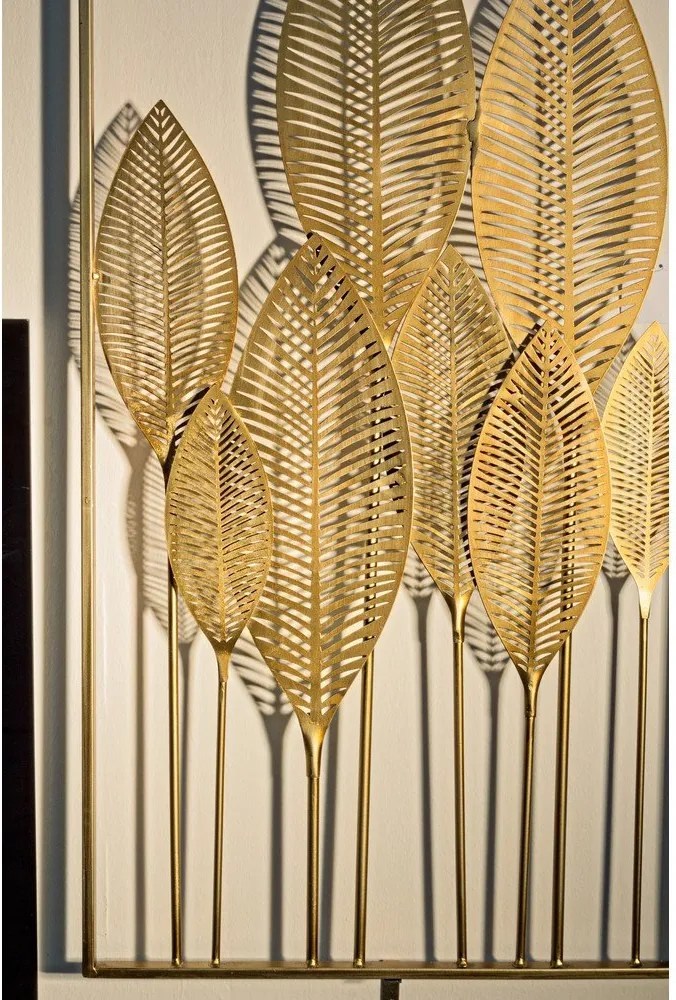 Fém fali dekoráció 52,5x95 cm Adhira – Bizzotto